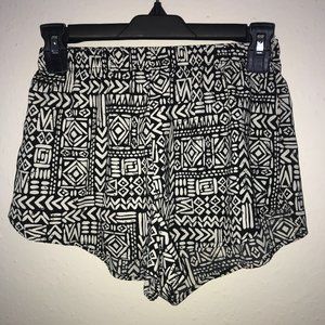 Aztec polyester shorts